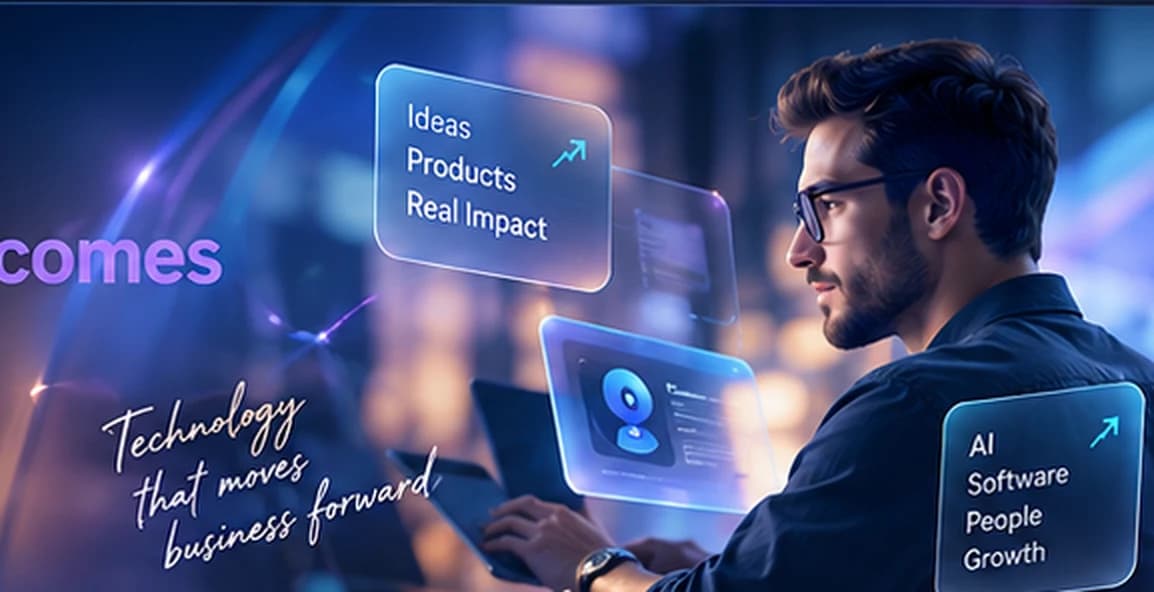 AI and software engineering visual concept