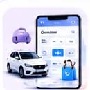 Service Booking application illustration