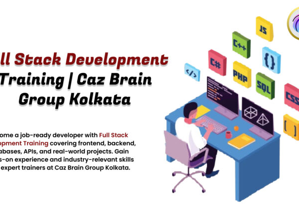 Full Stack Development Training Kolkata - Caz Brain Classroom Full Stack Development Training Kolkata classroom at Caz Brain Group teaching frontend backend databases and real-world project development