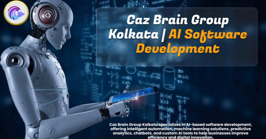 AI Software Development Kolkata team at Caz Brain Group creating intelligent automation and machine learning solutions